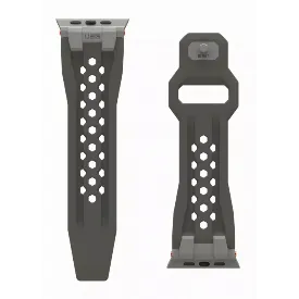 Ремешок Urban Armor Gear (UAG) Monarch для Apple Watch 49/45/44/42 мм, Olive/Titanium, оливковый/титановый